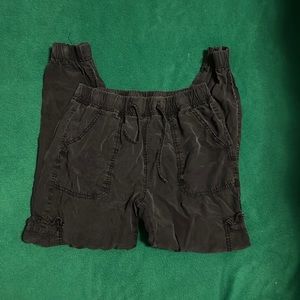 Lightweight black joggers